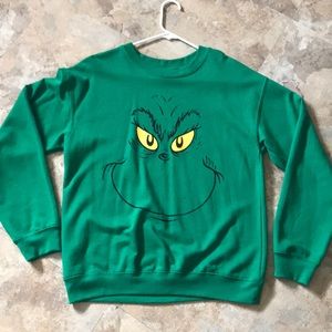 A Grinch sweater